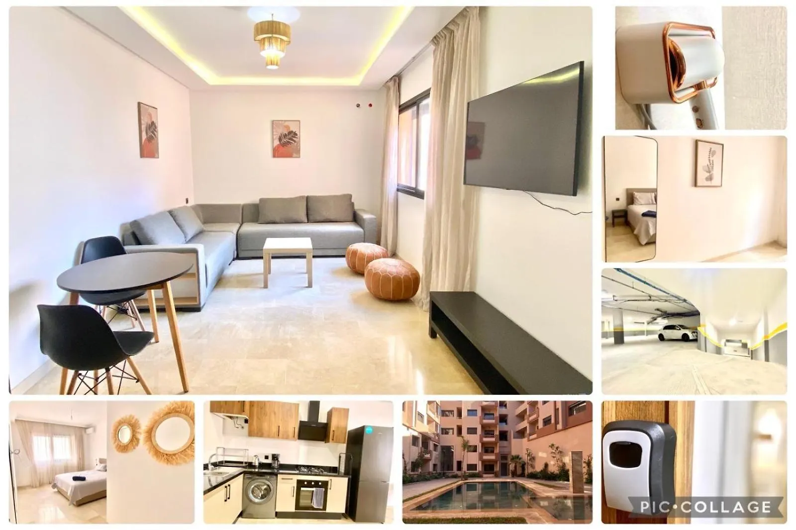 Modern Stay With Pool Near Gueliz Downtown Marrakech Marrakesz