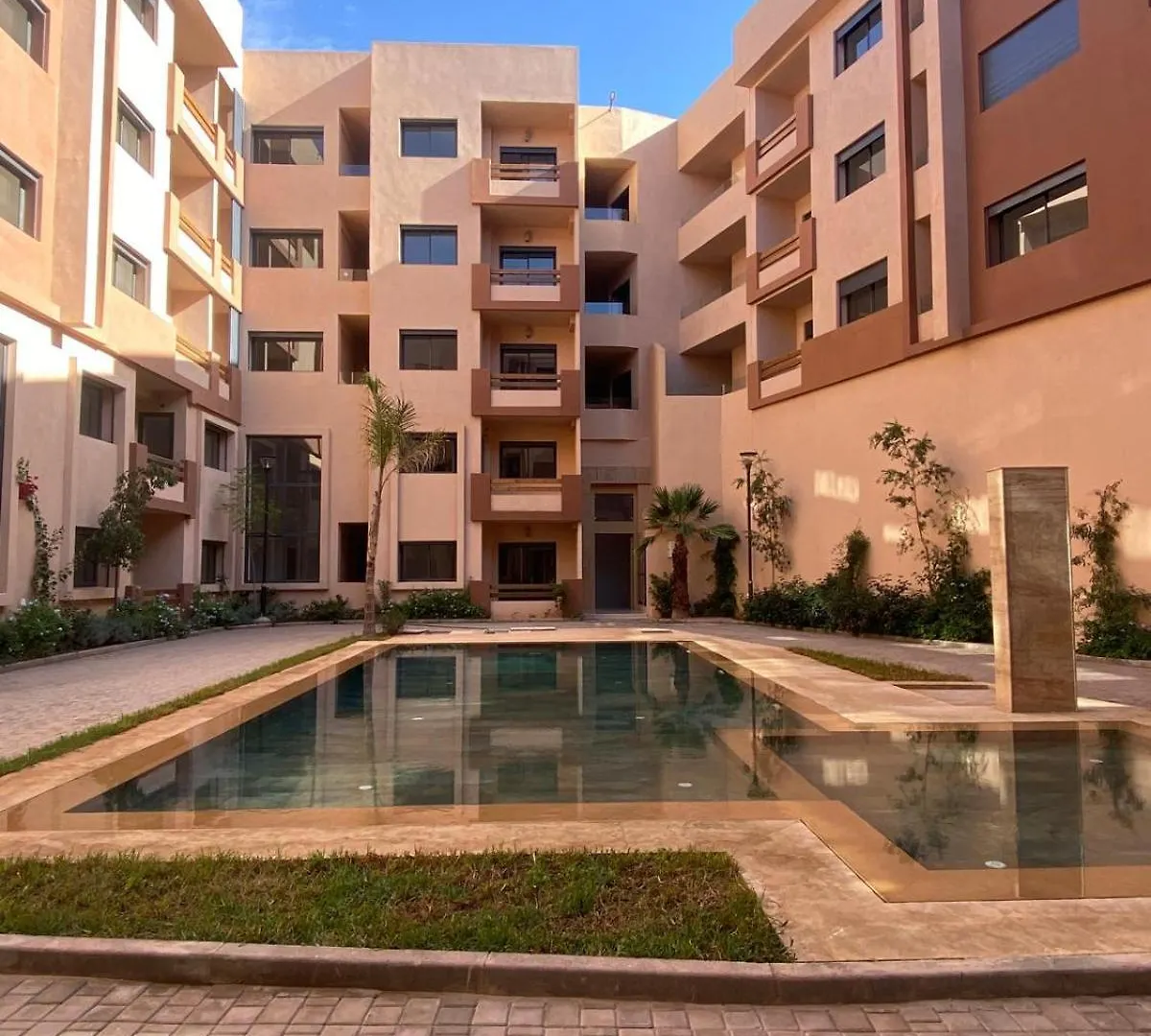 Modern Stay With Pool Near Gueliz Downtown Marrakech Marrakesch Apartment